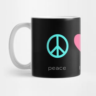 Peace Love Dance Mug